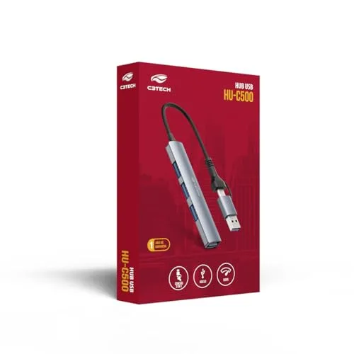 Hub USB-C com quatro portas - foto 4