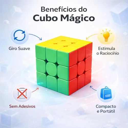 Cubo mágico de giro leve - foto 3
