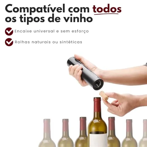 Abridor elétrico de vinho - foto 4