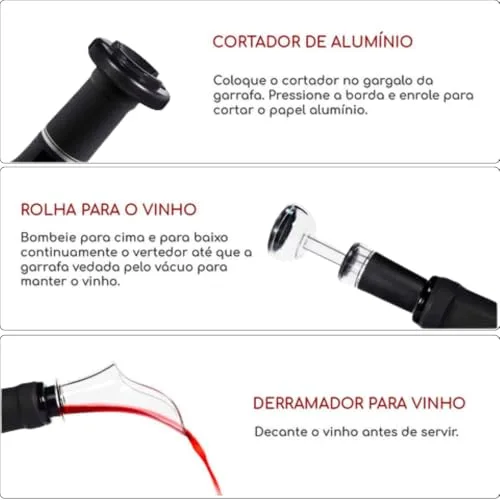 Abridor elétrico de vinho - foto 5