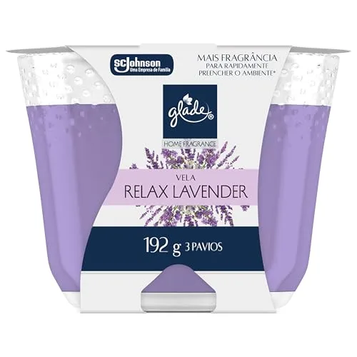 Vela aromática de três pavios