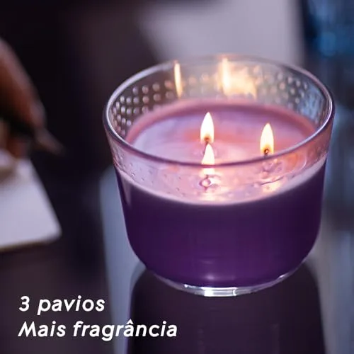 Vela aromática de três pavios - foto 2