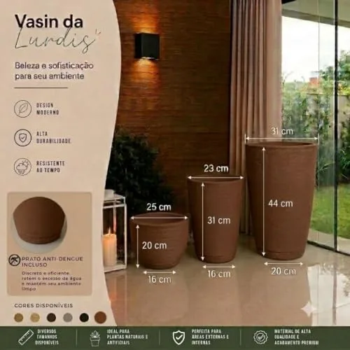 Kit de vasos decorativos - foto 3