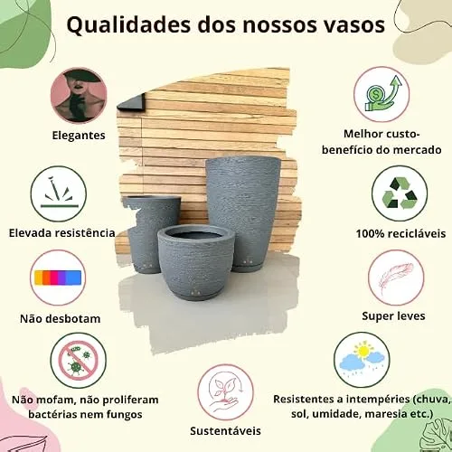Kit de vasos decorativos - foto 5