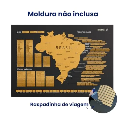 Mapa de raspar - foto 3