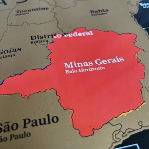 Mapa de raspar - foto 4
