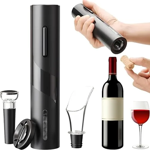 Kit abridor de vinho elétrico