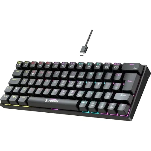 Teclado mecânico compacto - foto 3