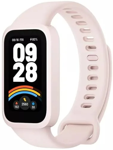 Pulseira inteligente rosa