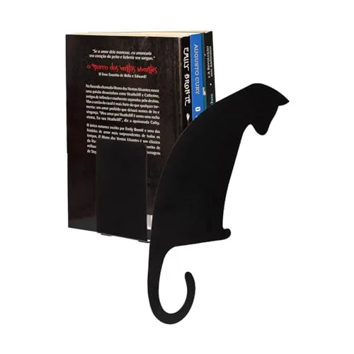 Bibliocanto em formato de gato