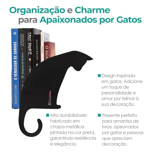 Bibliocanto em formato de gato - foto 4