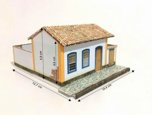Kit de casas de papel para montar - foto 3