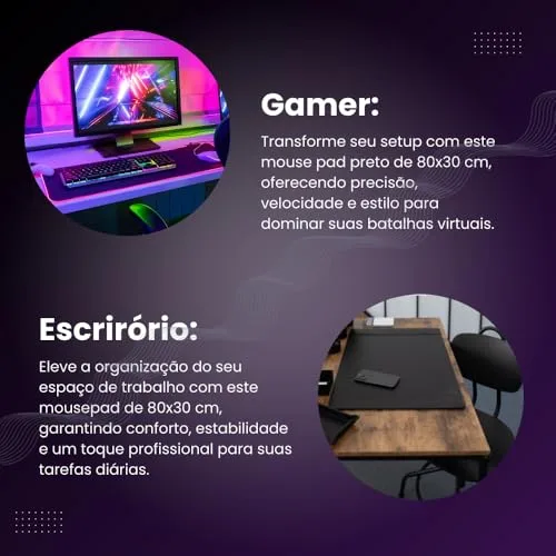 Mousepad com borda iluminada - foto 3