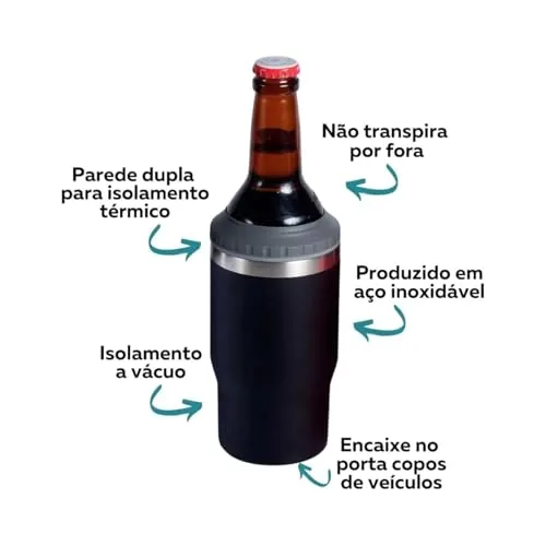 Porta-lata térmico com abridor - foto 2
