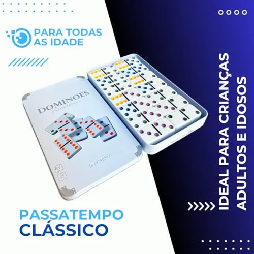 Jogo de dominó com estojo - foto 4