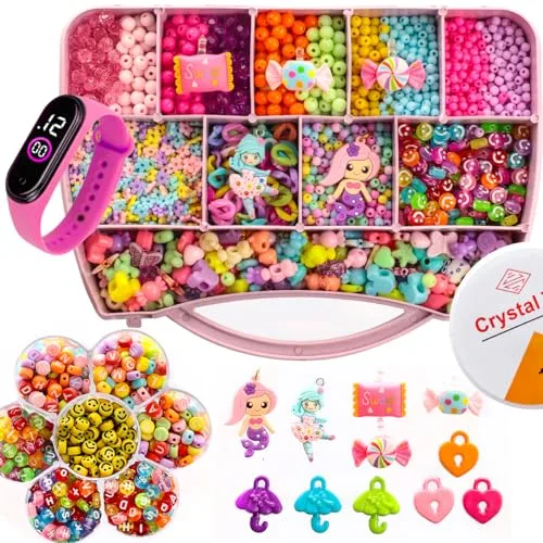 Maleta de miçangas para montar pulseira
