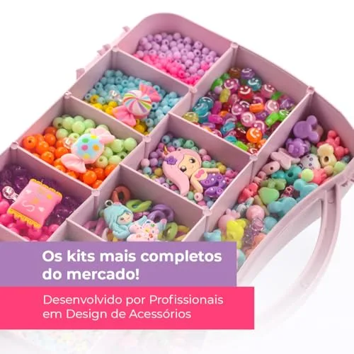 Maleta de miçangas para montar pulseira - foto 4