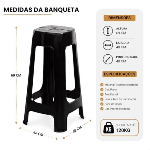 Banqueta alta - foto 3