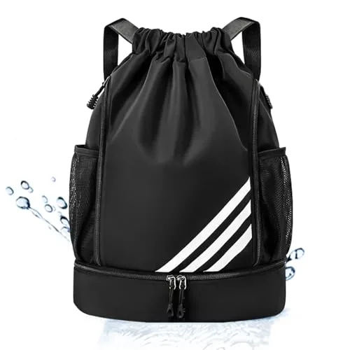 Mochila esportiva com cordão