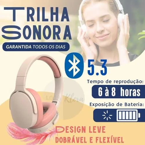 Fone over-ear bluetooth - foto 2