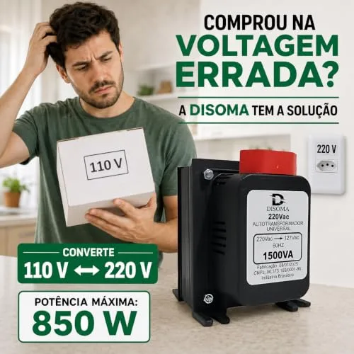 Transformador de voltagem bivolt - foto 2