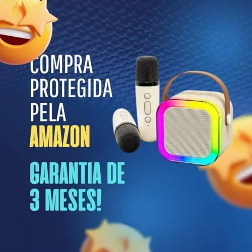 Kit de karaokê com dois microfones - foto 5
