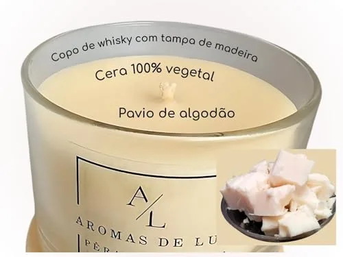 Vela aromática em copo de vidro - foto 2