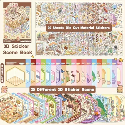 Kit de adesivos e scrapbook - foto 3