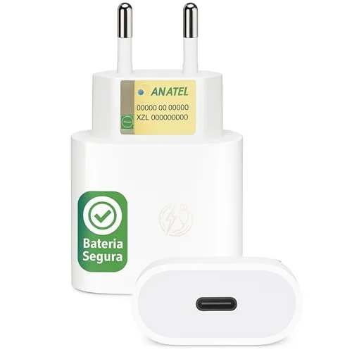 Carregador rápido USB-C