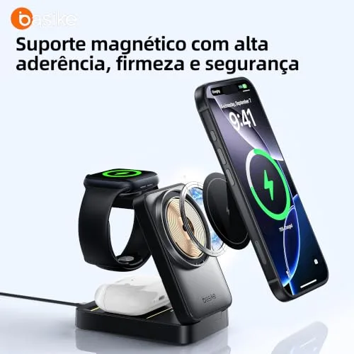Carregador sem fio três em um - foto 3