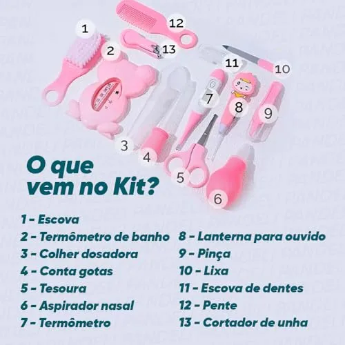 Kit completo de higiene em estojo - foto 2