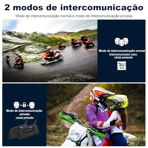 Kit de intercomunicadores para capacete - foto 3