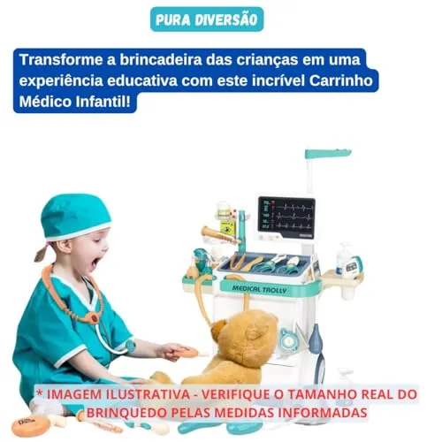 Consultório médico com carrinho hospitalar - foto 6