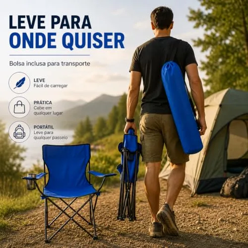 Cadeira dobrável de camping - foto 4
