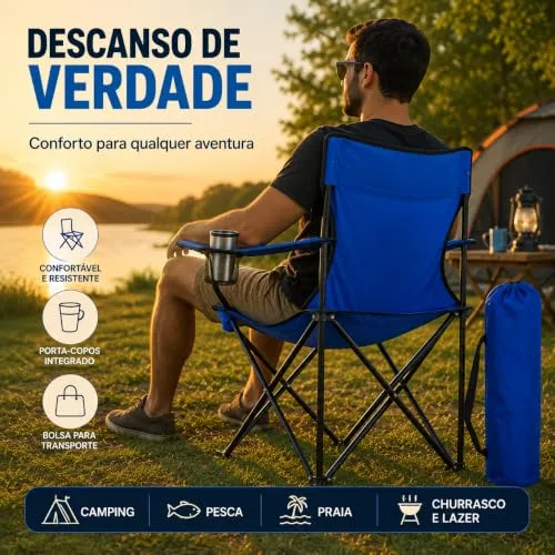 Cadeira dobrável de camping - foto 6