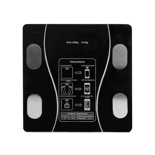 Balança digital com bioimpedância