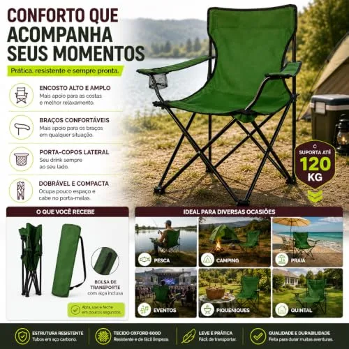 Cadeira de pesca dobrável - foto 6
