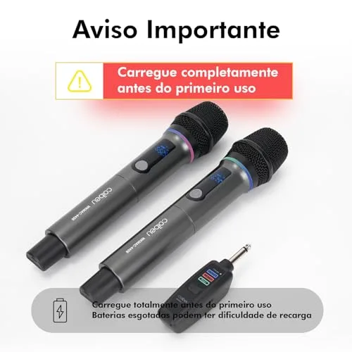 Kit de microfones para karaokê - foto 6