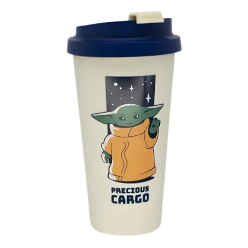Copo de viagem do Baby Yoda