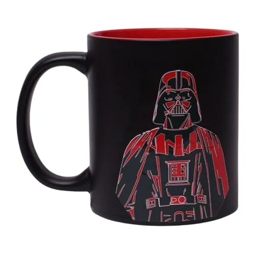 Caneca do Darth Vader que muda com o calor
