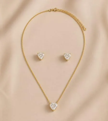 Conjunto de colar e brinco - foto 2