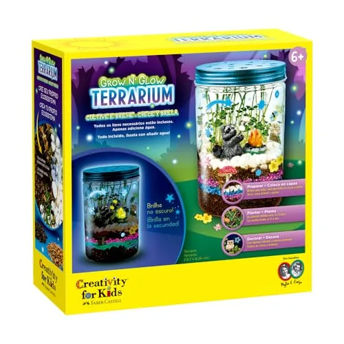 Terrário para montar e cultivar