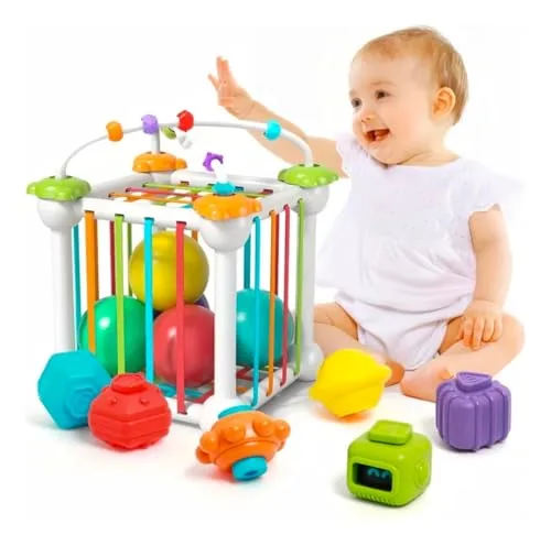 Cubo sensorial montessoriano