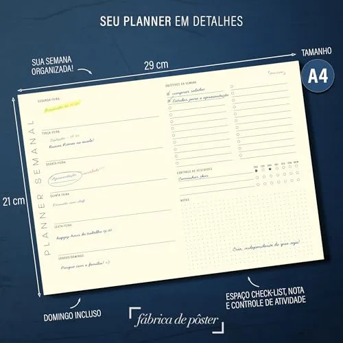 Planner semanal - foto 2