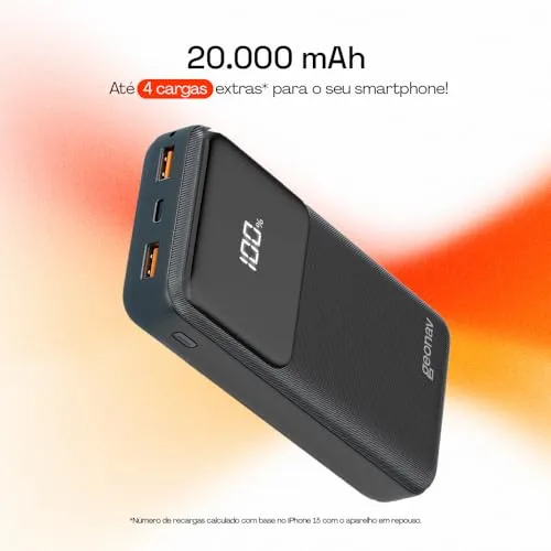 Carregador portátil (power bank) - foto 3