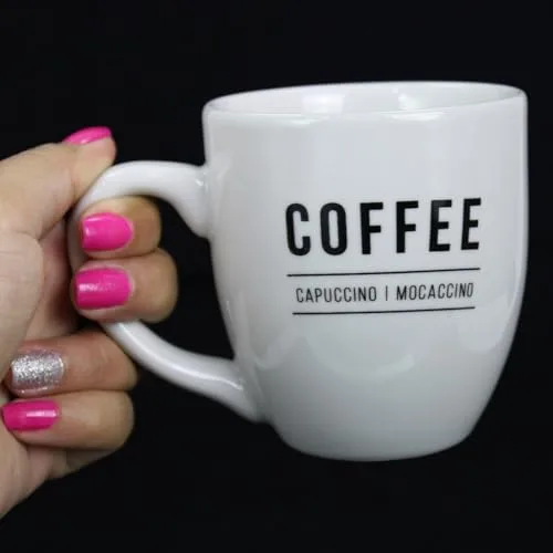 Conjunto com quatro canecas de porcelana - foto 6