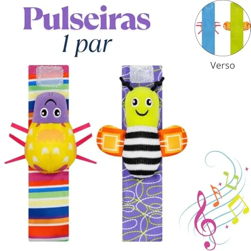 Meias e pulseiras com chocalho - foto 5