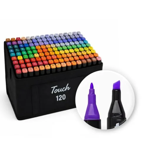 Kit com 120 canetas coloridas - foto 6