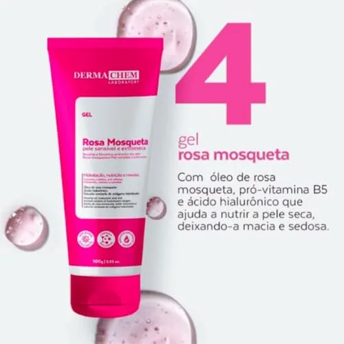 Kit hidratante rosa mosqueta - foto 5