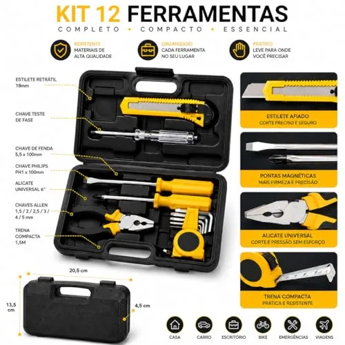 Kit de ferramentas com maleta - foto 3